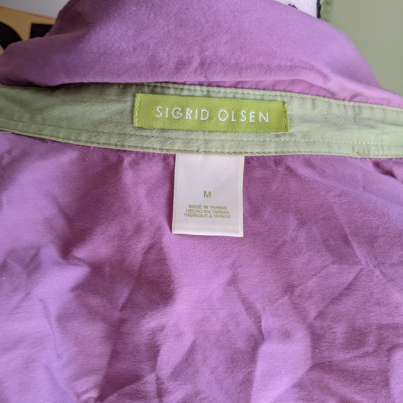 Sigrid Olsen buttondown top - Picture 8 of 8